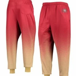 FOCO Men's Scarlet San Francisco 49ers Gradient Jogger Pants