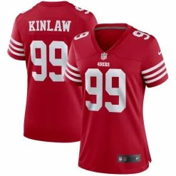 Nike Women's Javon Kinlaw Scarlet San Francisco 49ers Player Game Jersey -Fanatics DSCO1142688620 2946 ALT1