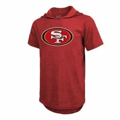 Majestic Threads Men's Trey Lance Scarlet San Francisco 49ers Player Name & Number Tri-Blend Short Sleeve Hoodie T-Shirt 8 Majestic Threads Men's Trey Lance Scarlet San Francisco 49ers Player Name & Number Tri-Blend Short Sleeve Hoodie T-Shirt -Fanatics DSCO1142688700 2946 ALT2