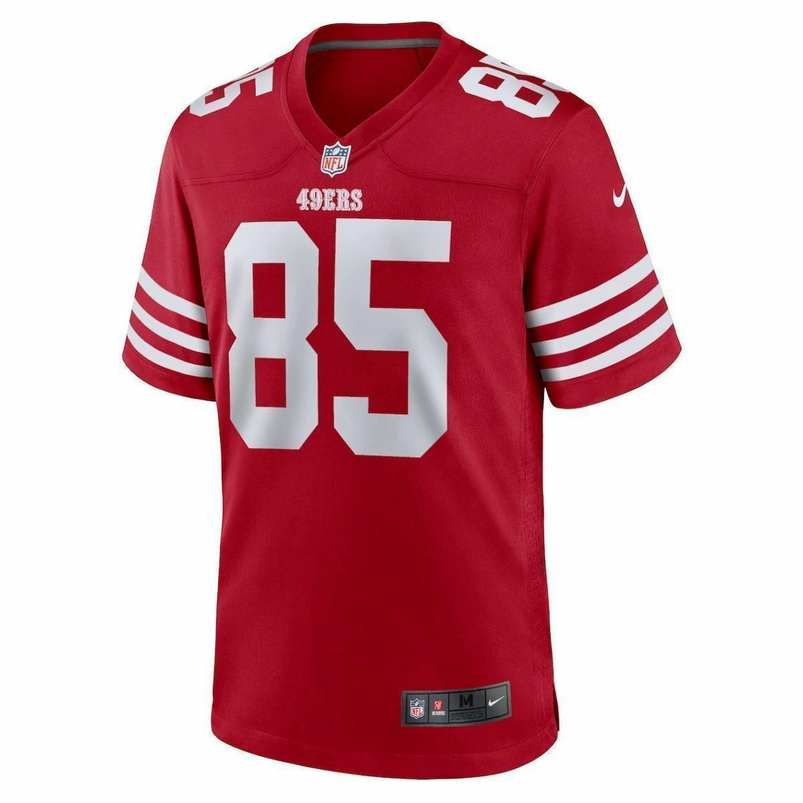 Nike Men's George Kittle Scarlet San Francisco 49ers Player Game Jersey 5 Nike Men's George Kittle Scarlet San Francisco 49ers Player Game Jersey - Image 3