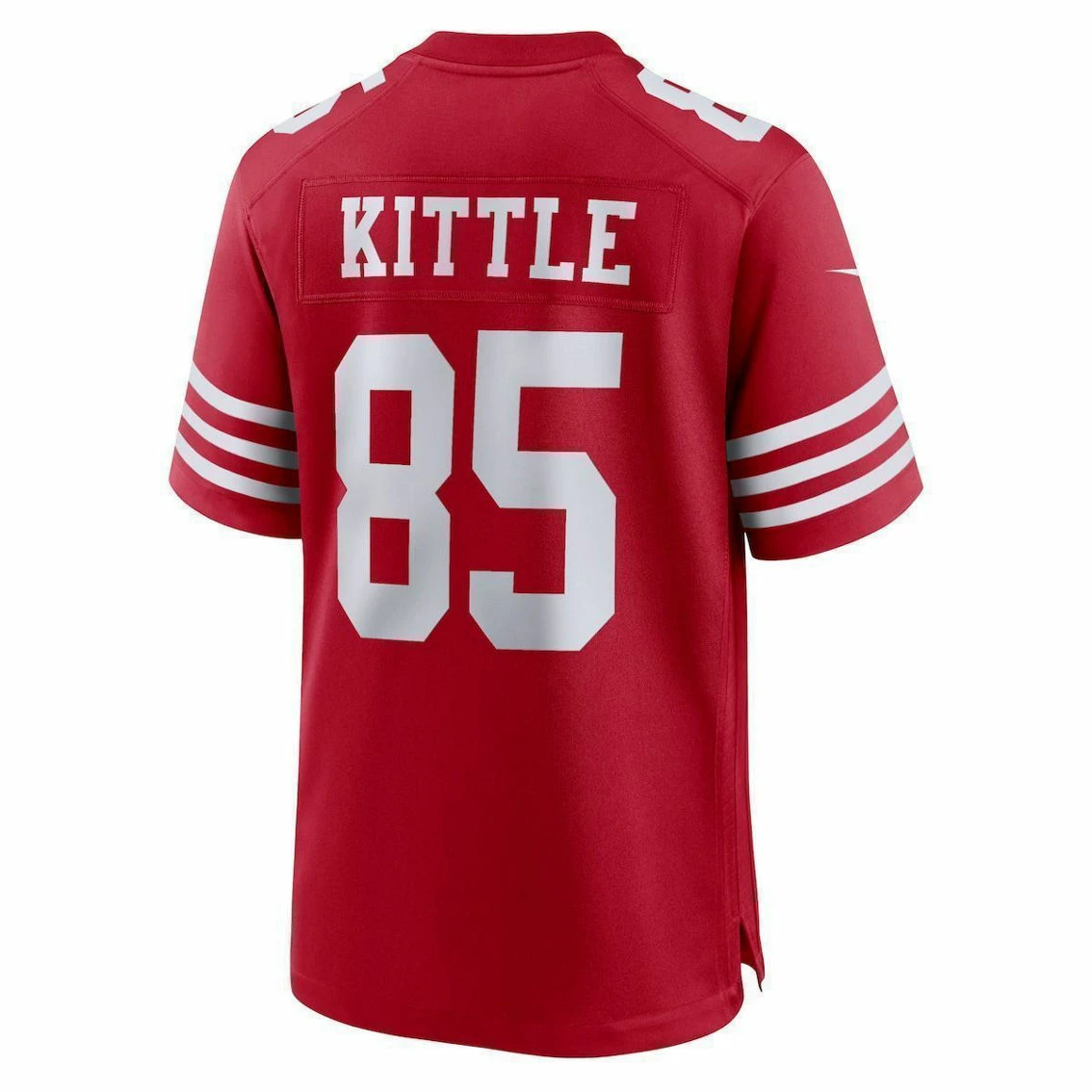 Nike Men's George Kittle Scarlet San Francisco 49ers Player Game Jersey 6 Nike Men's George Kittle Scarlet San Francisco 49ers Player Game Jersey - Image 4