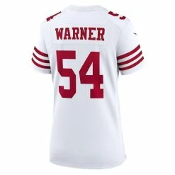Nike Women's Fred Warner White San Francisco 49ers Player Game Jersey 9 Nike Women's Fred Warner White San Francisco 49ers Player Game Jersey -Fanatics DSCO1143202839 3550 ALT3