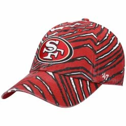 '47 Men's Scarlet San Francisco 49ers Clean Up Adjustable Hat