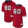 Mitchell & Ness Men's Jerry Rice Scarlet San Francisco 49ers Retired Player Mesh Name & Number Hoodie T-Shirt 2 Mitchell & Ness Men's Jerry Rice Scarlet San Francisco 49ers Retired Player Mesh Name & Number Hoodie T-Shirt -Fanatics DSCO1143351283 2946