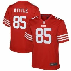 Nike Youth George Kittle Scarlet San Francisco 49ers Game Jersey 7 Nike Youth George Kittle Scarlet San Francisco 49ers Game Jersey -Fanatics DSCO1143782524 2946 ALT1