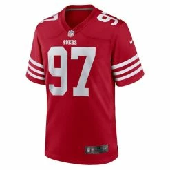 Nike Men's Nick Bosa Scarlet San Francisco 49ers Player Game Jersey 8 Nike Men's Nick Bosa Scarlet San Francisco 49ers Player Game Jersey -Fanatics DSCO1143783792 2946 ALT2