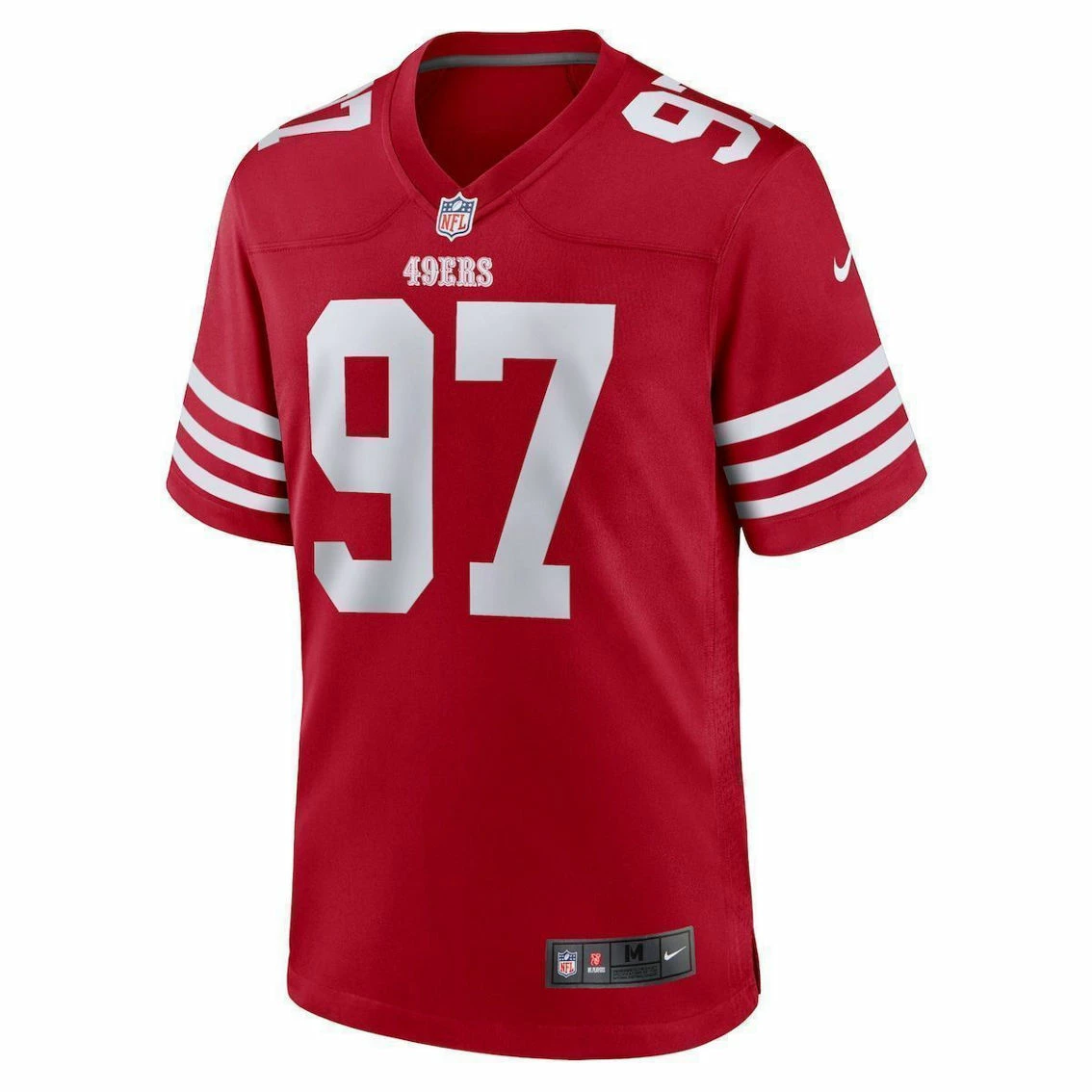 Nike Men's Nick Bosa Scarlet San Francisco 49ers Player Game Jersey 5 Nike Men's Nick Bosa Scarlet San Francisco 49ers Player Game Jersey - Image 3
