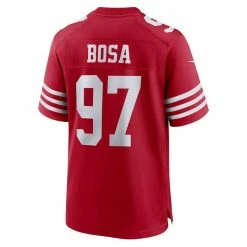 Nike Men's Nick Bosa Scarlet San Francisco 49ers Player Game Jersey 9 Nike Men's Nick Bosa Scarlet San Francisco 49ers Player Game Jersey -Fanatics DSCO1143783792 2946 ALT3