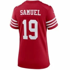 Nike Women's Deebo Samuel Scarlet San Francisco 49ers Player Game Jersey 9 Nike Women's Deebo Samuel Scarlet San Francisco 49ers Player Game Jersey -Fanatics DSCO1143784087 2946 ALT3