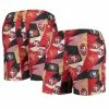 FOCO Men's Scarlet/Gold San Francisco 49ers Geo Print Swim Trunks 2 FOCO Men's Scarlet/Gold San Francisco 49ers Geo Print Swim Trunks -Fanatics DSCO1143910398 GOLDRE