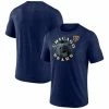 Fanatics Branded Men's Heather Navy Chicago Bears Sporting Chance Tri-Blend T-Shirt