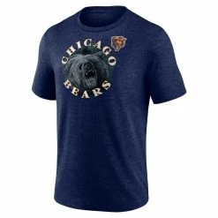 Fanatics Branded Men's Heather Navy Chicago Bears Sporting Chance Tri-Blend T-Shirt 8 Fanatics Branded Men's Heather Navy Chicago Bears Sporting Chance Tri-Blend T-Shirt -Fanatics DSCO1143910458 SXT5 ALT2