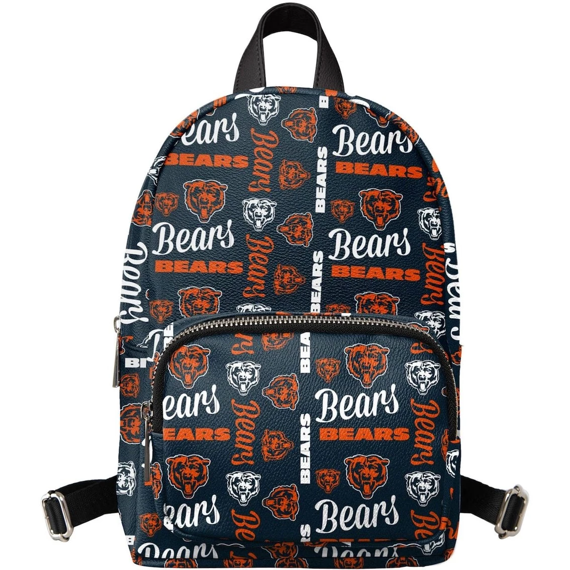 Youth FOCO Navy Chicago Bears Repeat Brooklyn Mini Backpack 3 Youth FOCO Navy Chicago Bears Repeat Brooklyn Mini Backpack