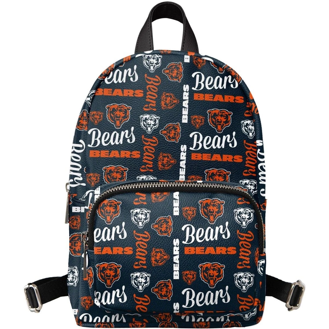Youth FOCO Navy Chicago Bears Repeat Brooklyn Mini Backpack 4 Youth FOCO Navy Chicago Bears Repeat Brooklyn Mini Backpack - Image 2