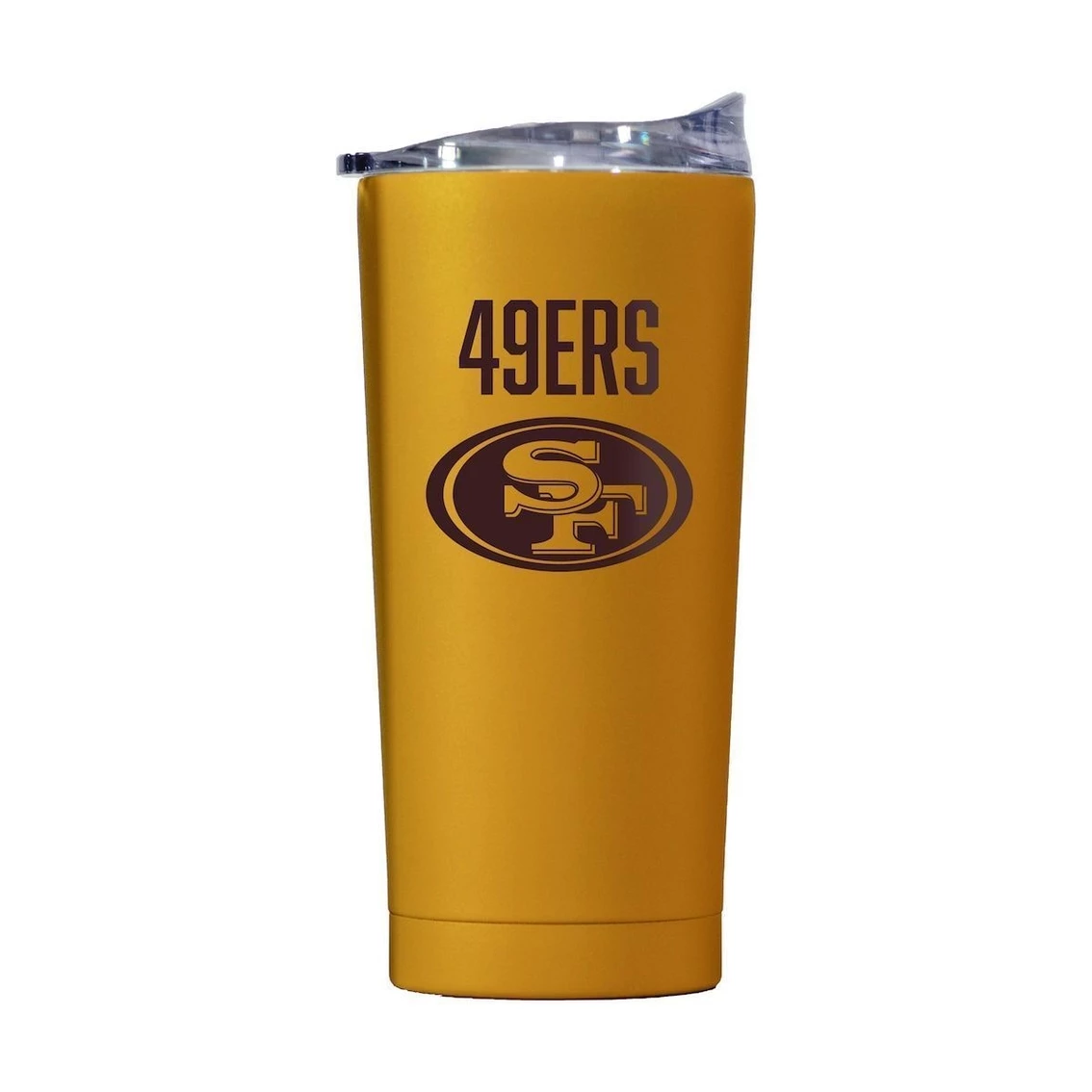 Logo Brands San Francisco 49ers 20oz. Fashion Color Powdercoat Tumbler 4 Logo Brands San Francisco 49ers 20oz. Fashion Color Powdercoat Tumbler - Image 2