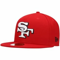 New Era Men's Scarlet San Francisco 49ers Elemental 59FIFTY Fitted Hat -Fanatics DSCO1144217871 2946 ALT1