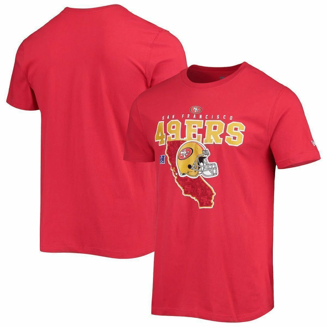 New Era Men's Scarlet San Francisco 49ers Local Pack T-Shirt 4 New Era Men's Scarlet San Francisco 49ers Local Pack T-Shirt - Image 2