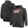 Fanatics Branded Men's Heathered Charcoal San Francisco 49ers Big & Tall Practice Pullover Hoodie 1 Fanatics Branded Men's Heathered Charcoal San Francisco 49ers Big & Tall Practice Pullover Hoodie -Fanatics DSCO1144217941 4135