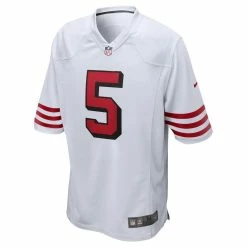 Nike Men's Trey Lance White San Francisco 49ers Alternate Game Jersey 8 Nike Men's Trey Lance White San Francisco 49ers Alternate Game Jersey -Fanatics DSCO1144217942 3550 ALT2