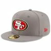 New Era Men's Graphite San Francisco 49ers Storm 59FIFTY Fitted Hat 1 New Era Men's Graphite San Francisco 49ers Storm 59FIFTY Fitted Hat -Fanatics DSCO1144217953 1925