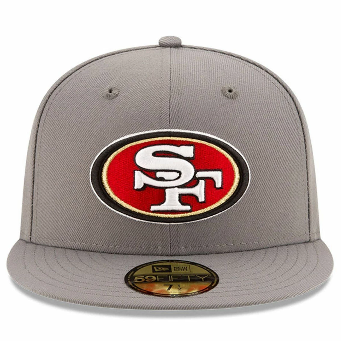 New Era Men's Graphite San Francisco 49ers Storm 59FIFTY Fitted Hat 5 New Era Men's Graphite San Francisco 49ers Storm 59FIFTY Fitted Hat - Image 3