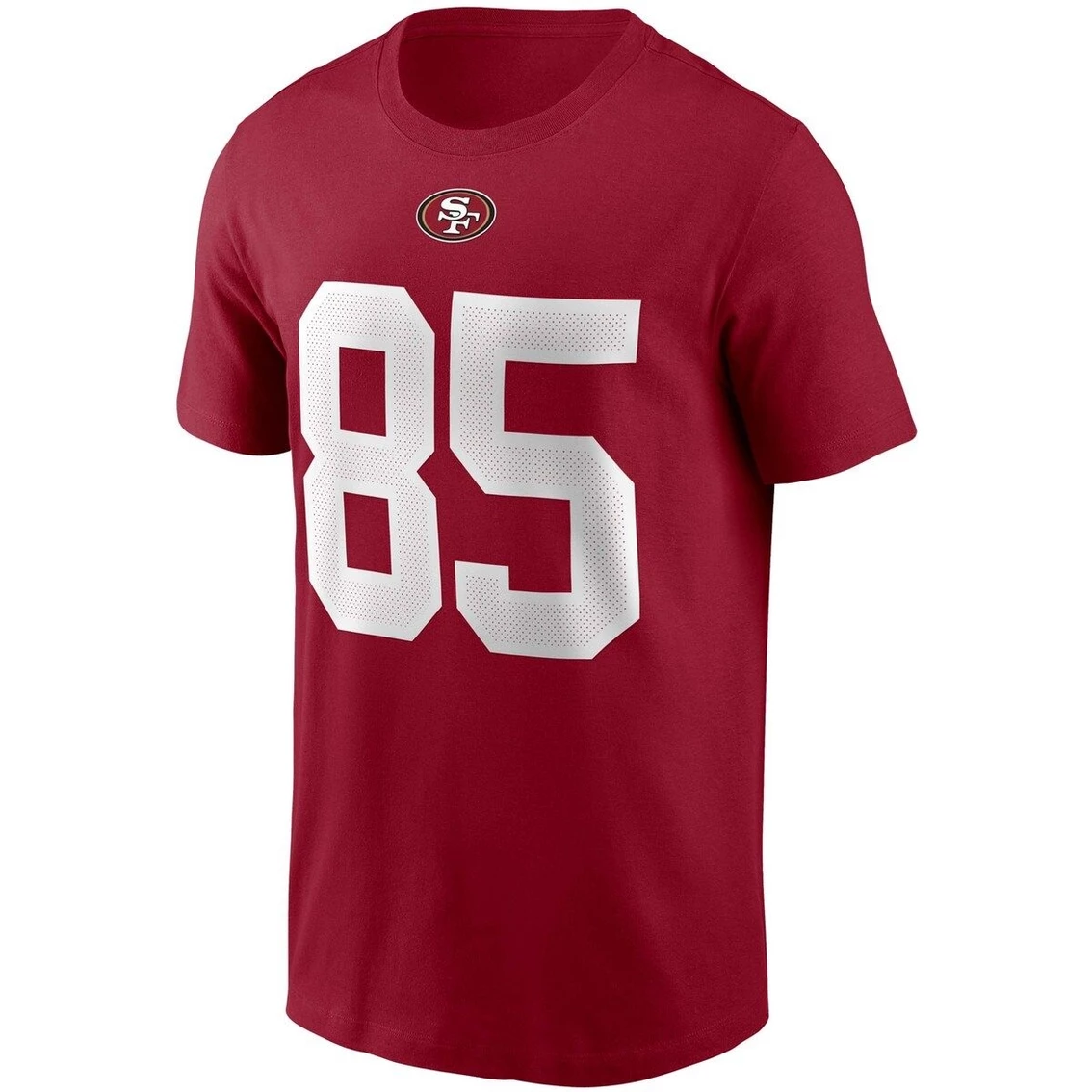 Nike Men's George Kittle Scarlet San Francisco 49ers Name & Number T-Shirt 5 Nike Men's George Kittle Scarlet San Francisco 49ers Name & Number T-Shirt - Image 3