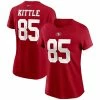 Nike Women's George Kittle Scarlet San Francisco 49ers Name & Number T-Shirt 1 Nike Women's George Kittle Scarlet San Francisco 49ers Name & Number T-Shirt -Fanatics DSCO1144217966 2946
