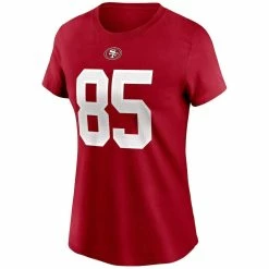 Nike Women's George Kittle Scarlet San Francisco 49ers Name & Number T-Shirt 8 Nike Women's George Kittle Scarlet San Francisco 49ers Name & Number T-Shirt -Fanatics DSCO1144217966 2946 ALT2