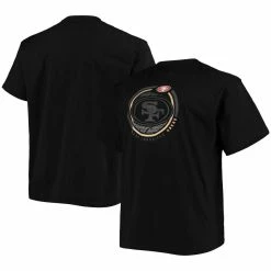 Fanatics Branded Men's Black San Francisco 49ers Big & Tall Color Pop T-Shirt