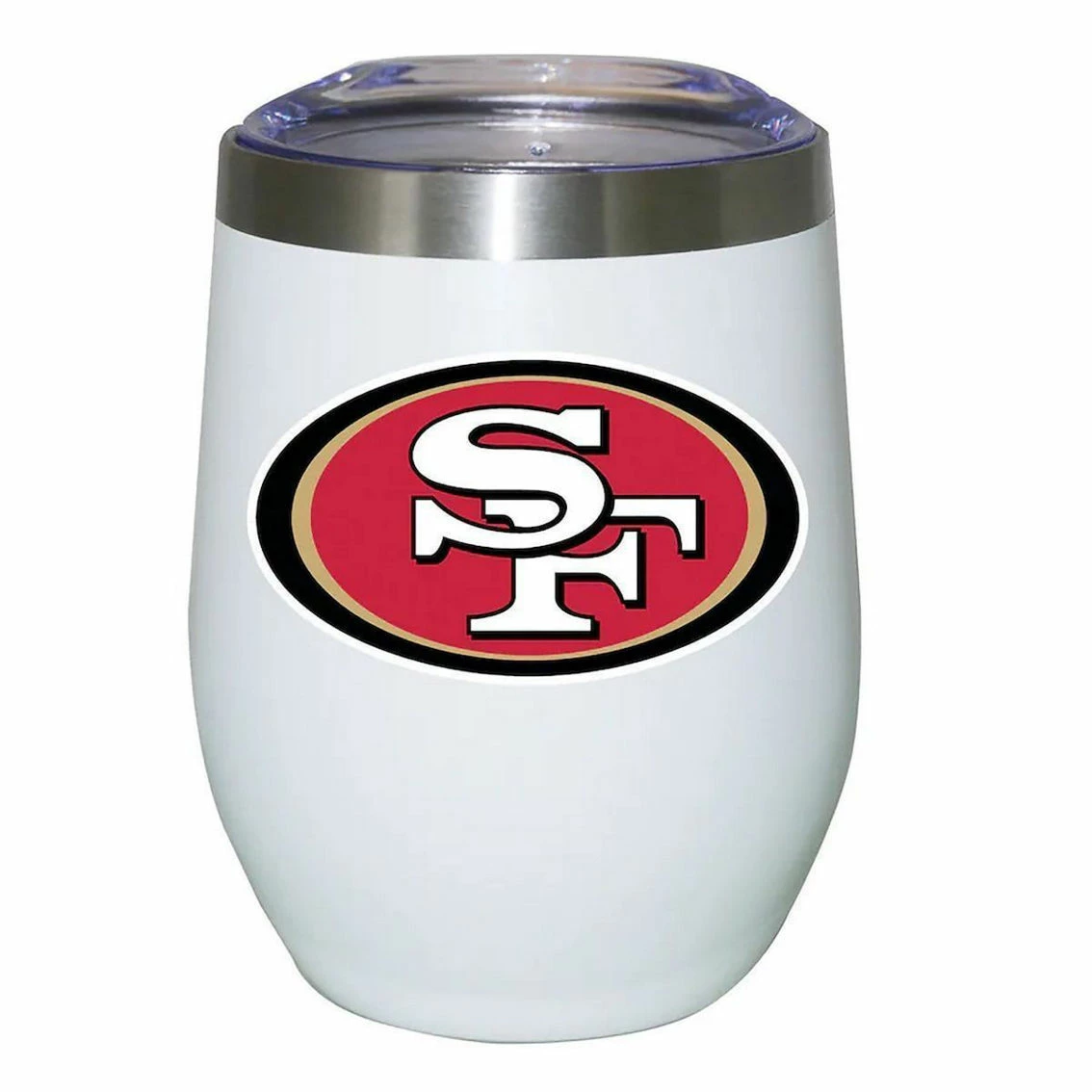 The Memory Company San Francisco 49ers 12oz. Logo Stemless Tumbler 4 The Memory Company San Francisco 49ers 12oz. Logo Stemless Tumbler - Image 2