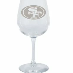 The Memory Company San Francisco 49ers 12.75oz. Stemmed Wine Glass