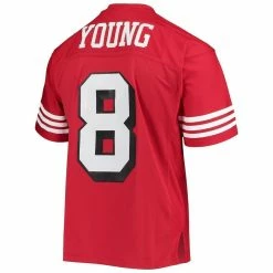 Mitchell & Ness Men's Steve Young Scarlet San Francisco 49ers 1994 Legacy Replica Jersey 9 Mitchell & Ness Men's Steve Young Scarlet San Francisco 49ers 1994 Legacy Replica Jersey -Fanatics DSCO1144218026 2946 ALT3