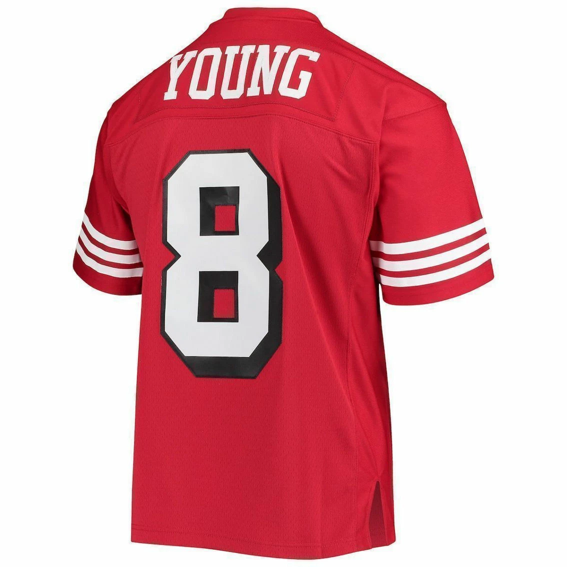 Mitchell & Ness Men's Steve Young Scarlet San Francisco 49ers 1994 Legacy Replica Jersey 6 Mitchell & Ness Men's Steve Young Scarlet San Francisco 49ers 1994 Legacy Replica Jersey - Image 4