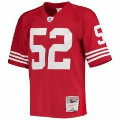 Mitchell & Ness Men's Patrick Willis Scarlet San Francisco 49ers 2007 Legacy Replica Jersey 8 Mitchell & Ness Men's Patrick Willis Scarlet San Francisco 49ers 2007 Legacy Replica Jersey -Fanatics DSCO1144218031 2946 ALT2