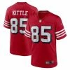 Nike Men's George Kittle Scarlet San Francisco 49ers Alternate Game Player Jersey 2 Nike Men's George Kittle Scarlet San Francisco 49ers Alternate Game Player Jersey -Fanatics DSCO1144218043 2910