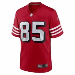 Nike Men's George Kittle Scarlet San Francisco 49ers Alternate Game Player Jersey -Fanatics DSCO1144218043 2910 ALT2