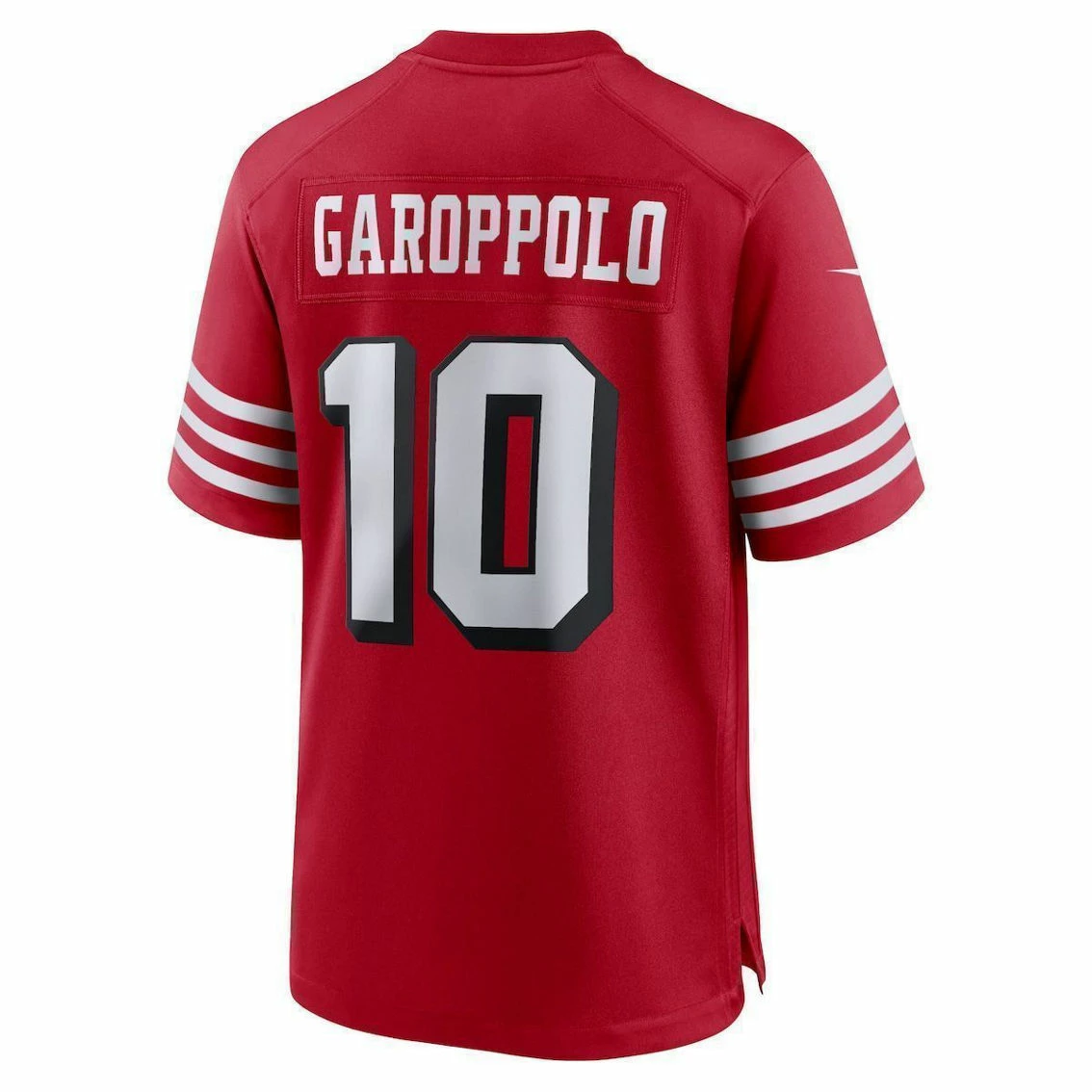 Nike Men's Jimmy Garoppolo Scarlet San Francisco 49ers Alternate Game Player Jersey 6 Nike Men's Jimmy Garoppolo Scarlet San Francisco 49ers Alternate Game Player Jersey - Image 4