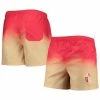FOCO Men's Scarlet San Francisco 49ers Retro Dip-Dye Swim Shorts 1 FOCO Men's Scarlet San Francisco 49ers Retro Dip-Dye Swim Shorts -Fanatics DSCO1144218047 2946