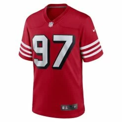 Nike Men's Nick Bosa Scarlet San Francisco 49ers Alternate Game Player Jersey 8 Nike Men's Nick Bosa Scarlet San Francisco 49ers Alternate Game Player Jersey -Fanatics DSCO1144218061 2910 ALT2