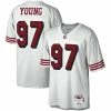 Mitchell & Ness Men's Bryant Young White San Francisco 49ers 1994 Legacy Replica Jersey 1 Mitchell & Ness Men's Bryant Young White San Francisco 49ers 1994 Legacy Replica Jersey -Fanatics DSCO1144218070 3550