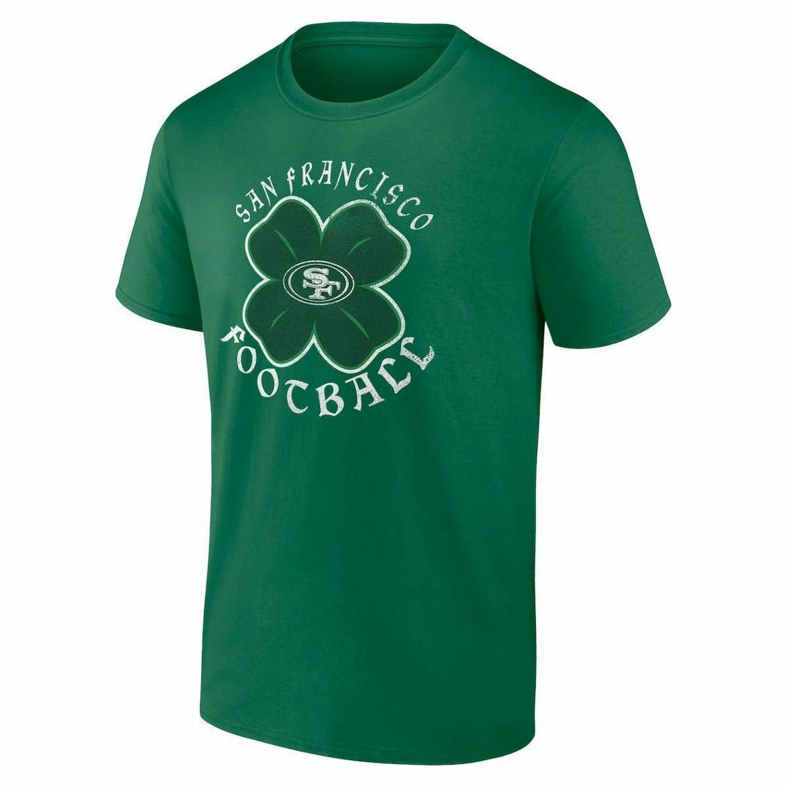 Fanatics Branded Men's Kelly Green San Francisco 49ers Celtic Clover T-Shirt 5 Fanatics Branded Men's Kelly Green San Francisco 49ers Celtic Clover T-Shirt - Image 3
