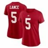 Nike Women's Trey Lance Scarlet San Francisco 49ers Player Name & Number T-Shirt -Fanatics DSCO1144218099 2946