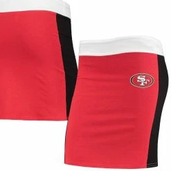 Refried Apparel Women's Scarlet San Francisco 49ers Sustainable Short Skirt