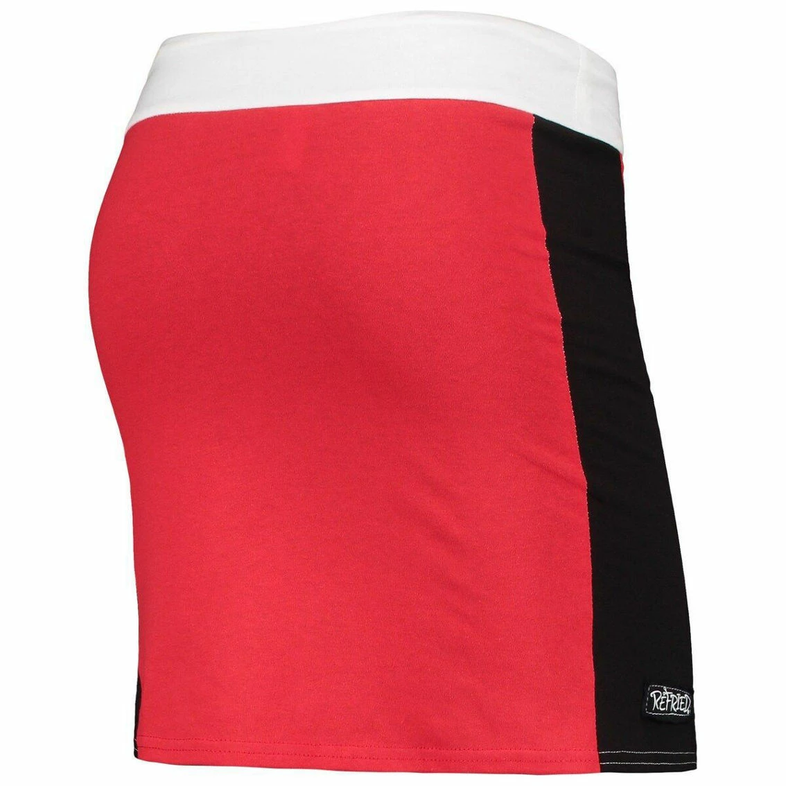 Refried Apparel Women's Scarlet San Francisco 49ers Sustainable Short Skirt 6 Refried Apparel Women's Scarlet San Francisco 49ers Sustainable Short Skirt - Image 4