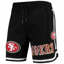 Men's Pro Standard Black San Francisco 49ers Core Shorts 8 Men's Pro Standard Black San Francisco 49ers Core Shorts -Fanatics DSCO1144218146 1007 ALT2