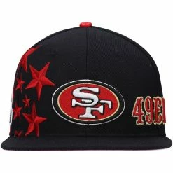 Pro Standard Men's San Francisco 49ers Black Stars Snapback Hat 8 Pro Standard Men's San Francisco 49ers Black Stars Snapback Hat -Fanatics DSCO1144218161 1007 ALT2
