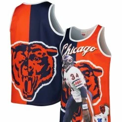 Mitchell & Ness Men's Walter Payton Navy/Orange Chicago Bears Retired Player Graphic Tank Top 7 Mitchell & Ness Men's Walter Payton Navy/Orange Chicago Bears Retired Player Graphic Tank Top -Fanatics DSCO1144412119 ANGEBL ALT1