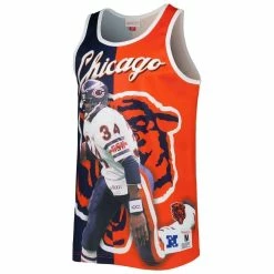 Mitchell & Ness Men's Walter Payton Navy/Orange Chicago Bears Retired Player Graphic Tank Top 8 Mitchell & Ness Men's Walter Payton Navy/Orange Chicago Bears Retired Player Graphic Tank Top -Fanatics DSCO1144412119 ANGEBL ALT2