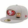 New Era Men's Gray San Francisco 49ers City Describe 59FIFTY Fitted Hat 1 New Era Men's Gray San Francisco 49ers City Describe 59FIFTY Fitted Hat -Fanatics DSCO1144412176 1927