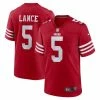 Nike Men's Trey Lance Scarlet San Francisco 49ers Game Player Jersey -Fanatics DSCO1144829431 2946